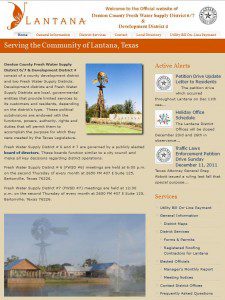 Denton County Fresh Water Supply District 6/7 & Development District 4
